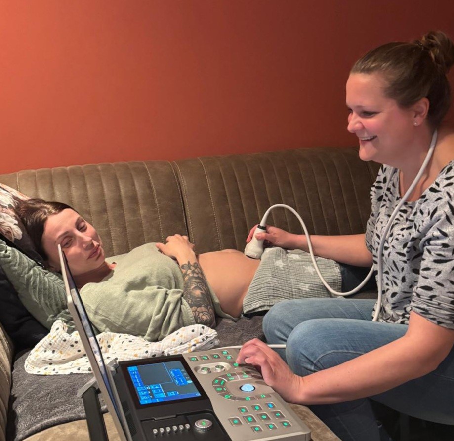 Ik die een pretecho bij iemand thuis maak.